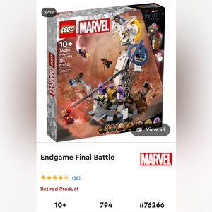 LEGO End Game Final Battle 76266